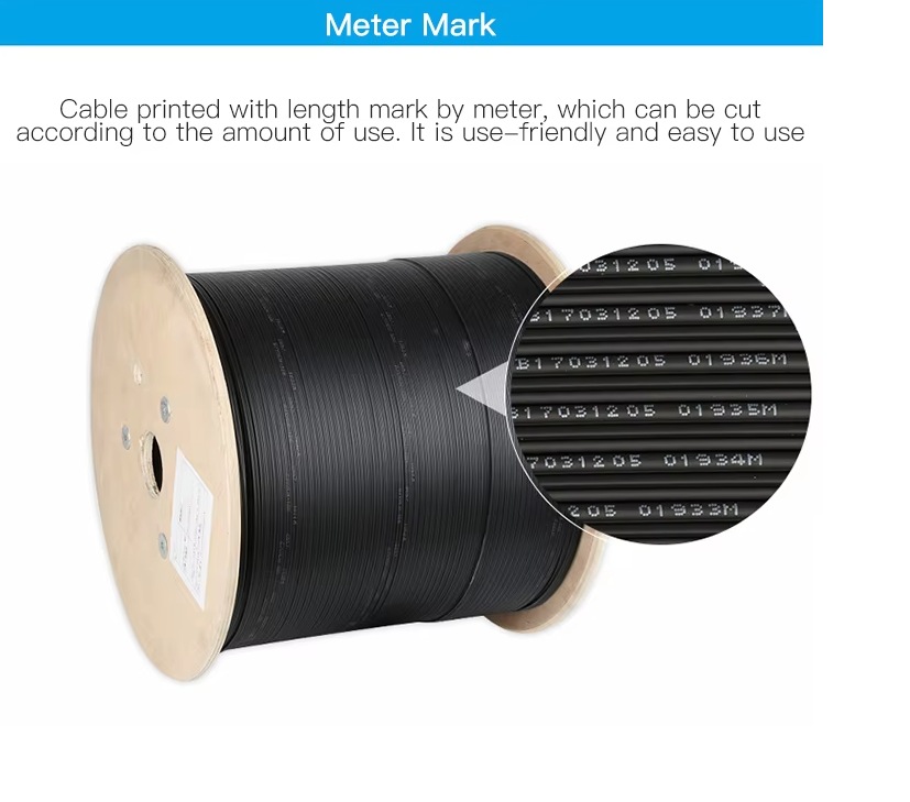 ARCS TECHNOLOGY OUTDOOR FOC SINGLE CORE 1KM | 3 STEEL G657A1 FTTH FIBER ...