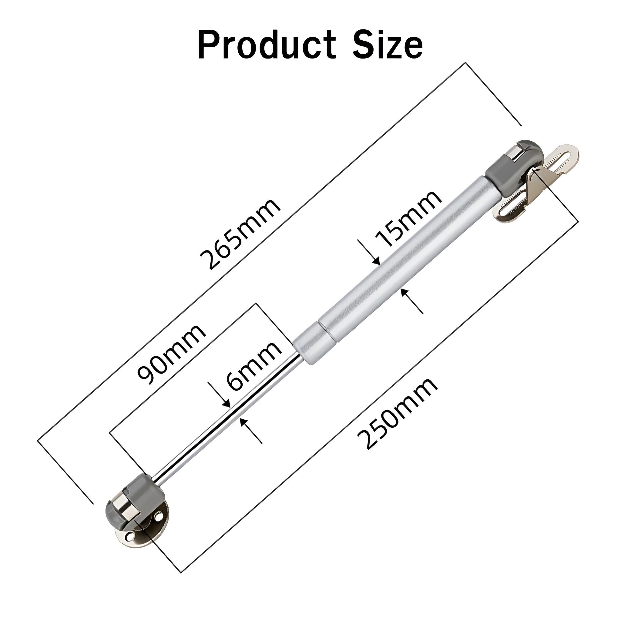 Pneumatic Support Rod Cabinet Door Telescopic Pneumatic Rod Lift ...