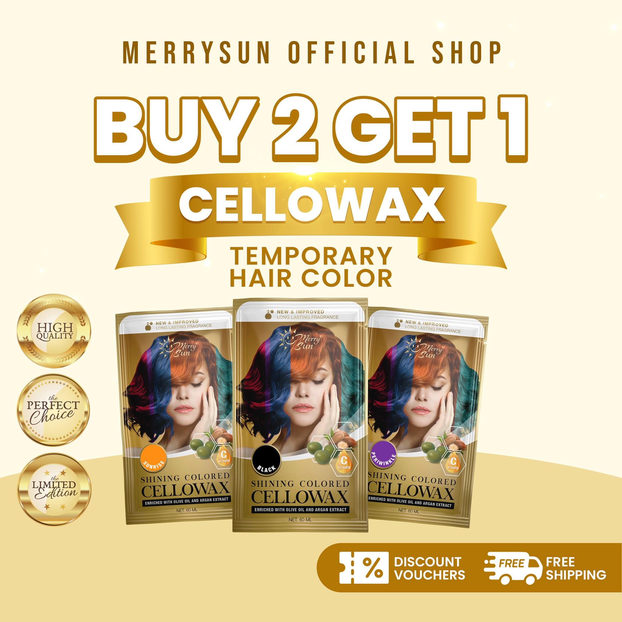 [𝐅𝐃𝐀 𝐀𝐏𝐏𝐑𝐎𝐕𝐄𝐃] [𝐂𝐄𝐋𝐋𝐎𝐖𝐀𝐗] BUY 2 GET 1 - MERRYSUN TEMPORARY HAIR COLOR ...
