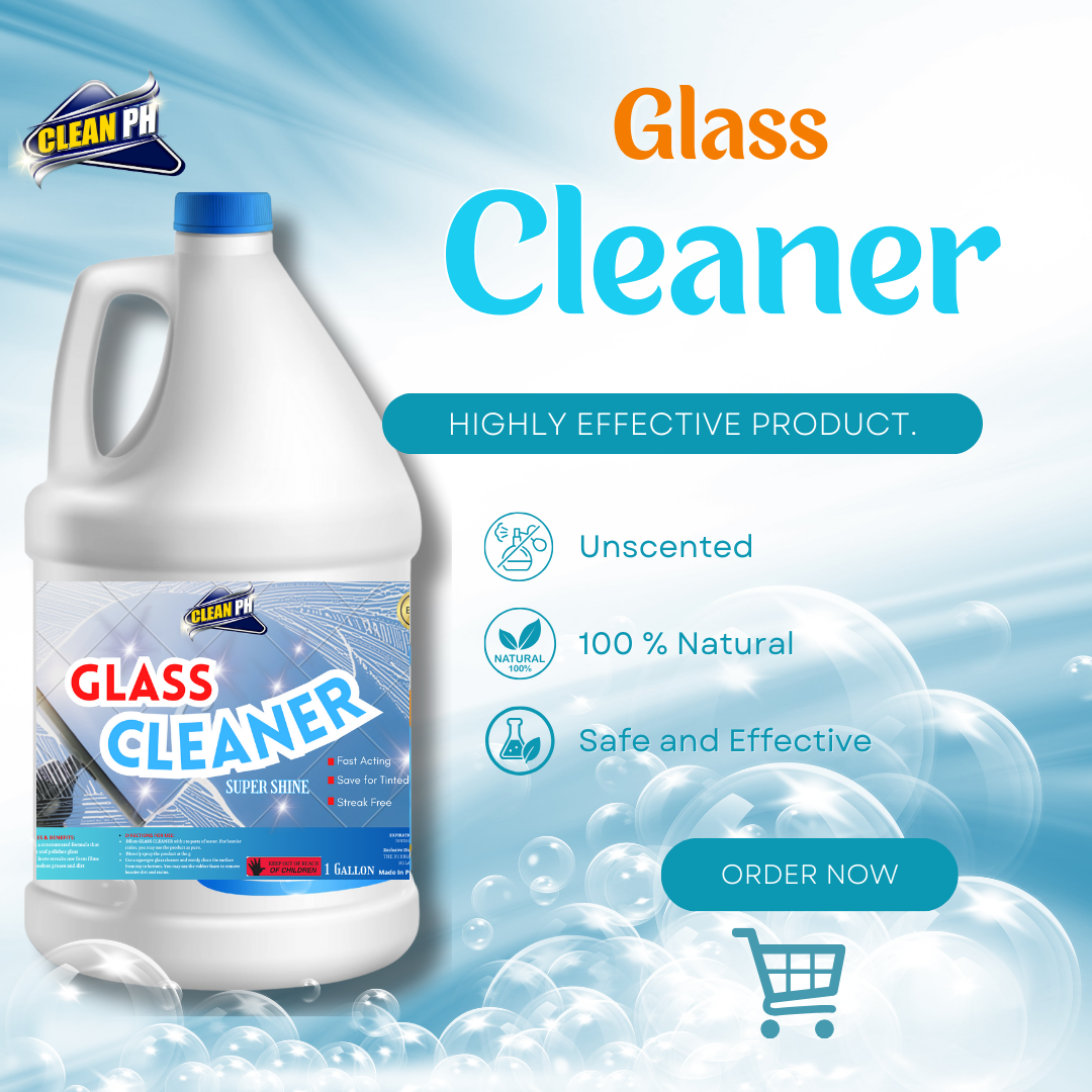 CLEANMASTER GLASS CLEANER Shine Glass | Shopee Philippines