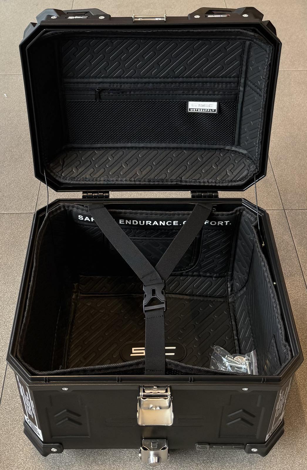 SEC Brand Topboxes - Black series (45L) | Shopee Philippines