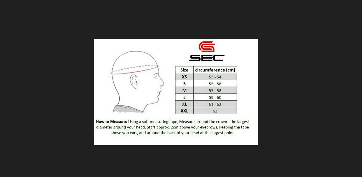 SEC Focus Helmet for Motorcycle Half Face Dual Visor with Extra Clear ...