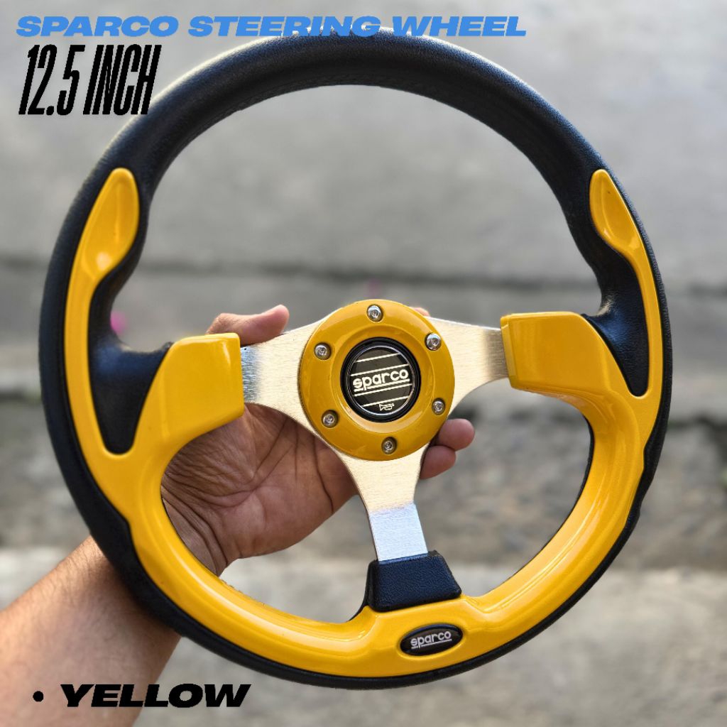 Sparco Racing Steering Wheel High Quality | Shopee Philippines