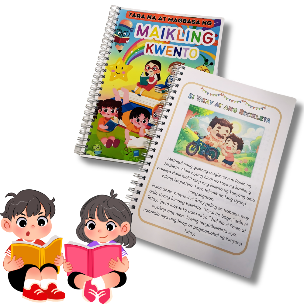 TAGALOG Kids Short Stories with Comprehension Skills – 100 Pages of Fun ...