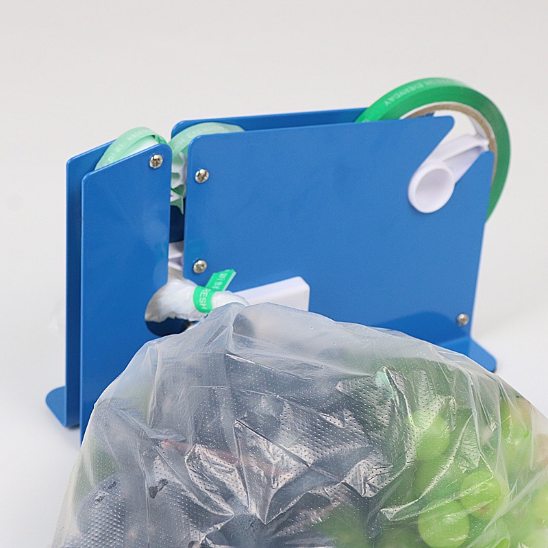 HOME K8 Metal Bag Neck Sealer Polybag Sealer Tape Dispenser Packaging ...