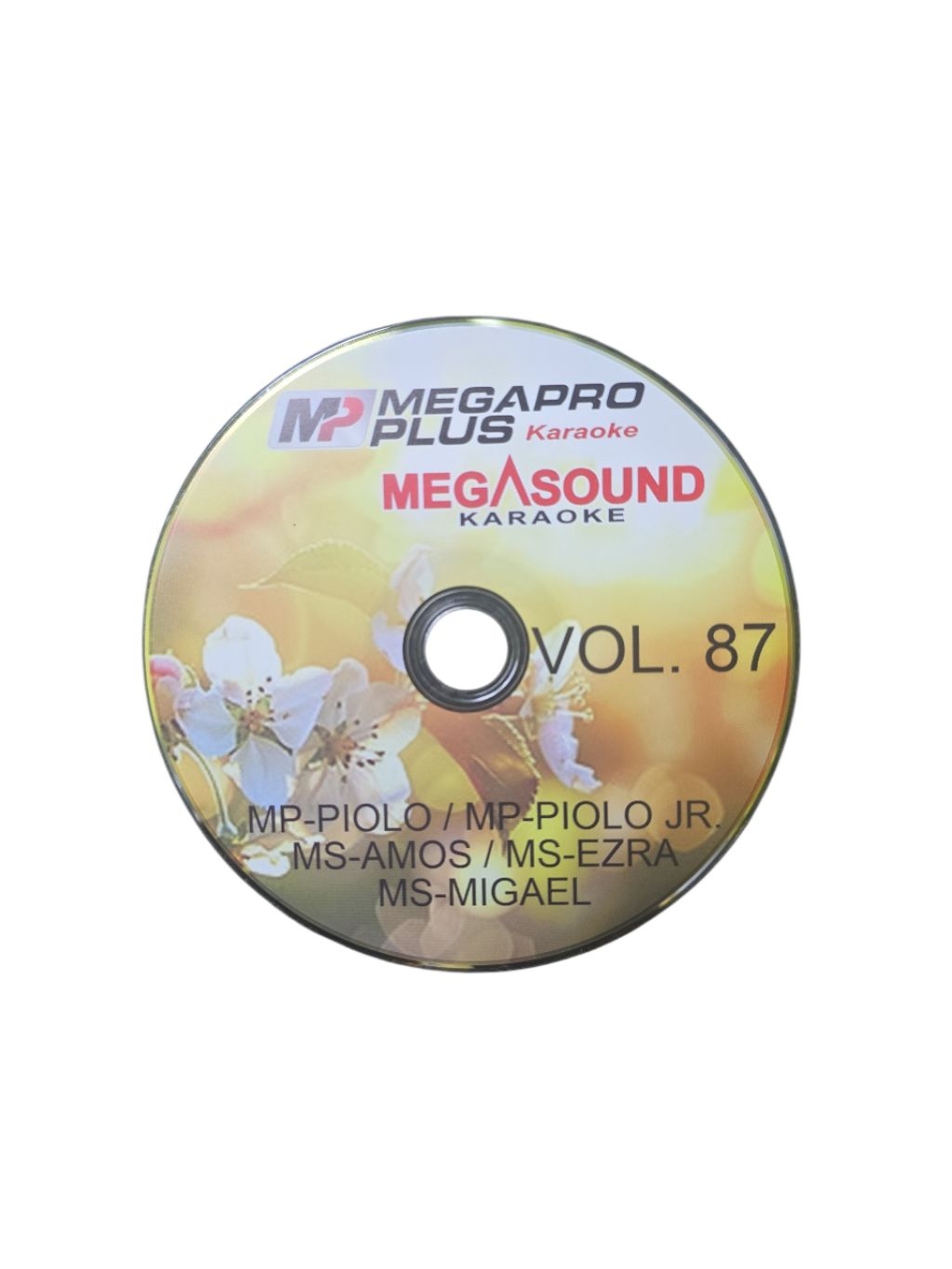 Megapro Plus Songbook With Full Songlist and CD Volume 87 For MP-Piolo ...