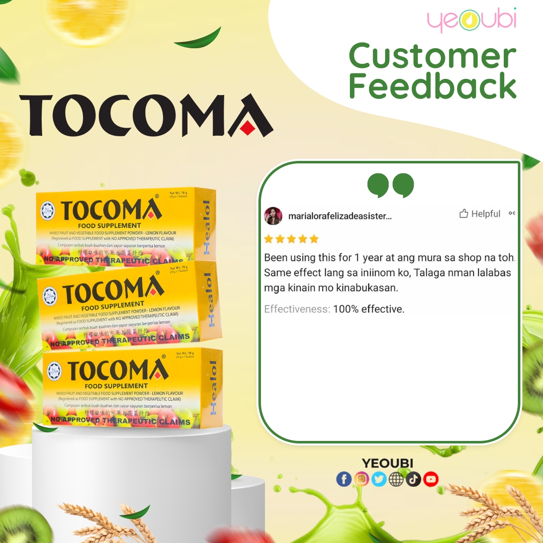 Tocoma Colon Cleanser – Natural Detox Drink for Gut Cleanse, Digestion ...