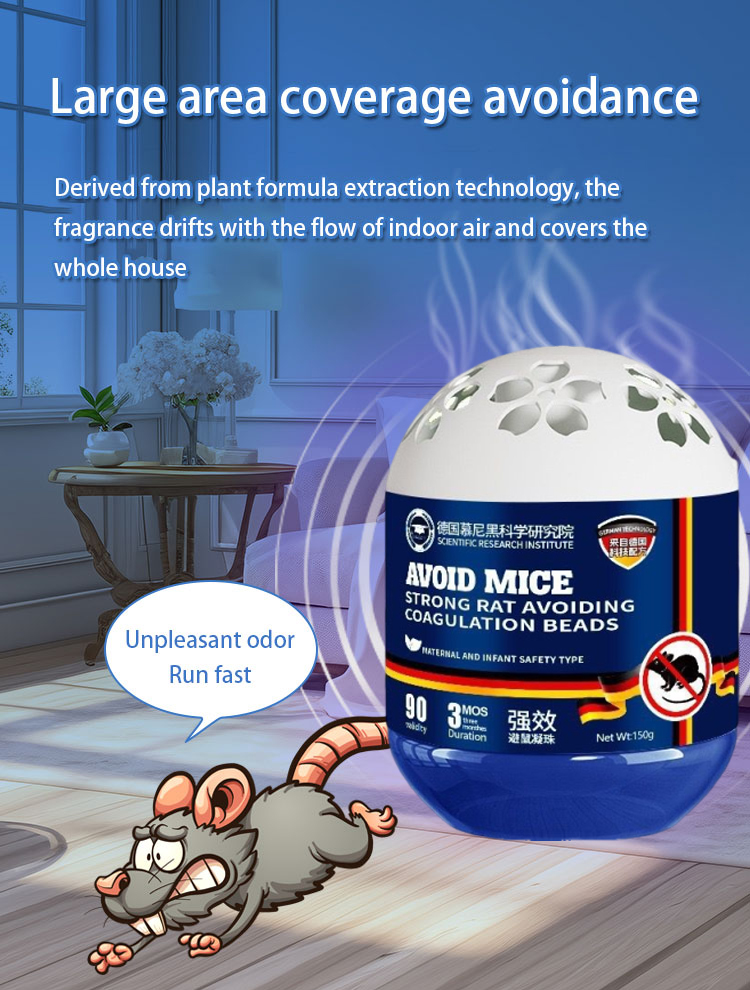 Mouse Repellent Box for Home Rat killer Safe and Non-Toxic Rodent ...