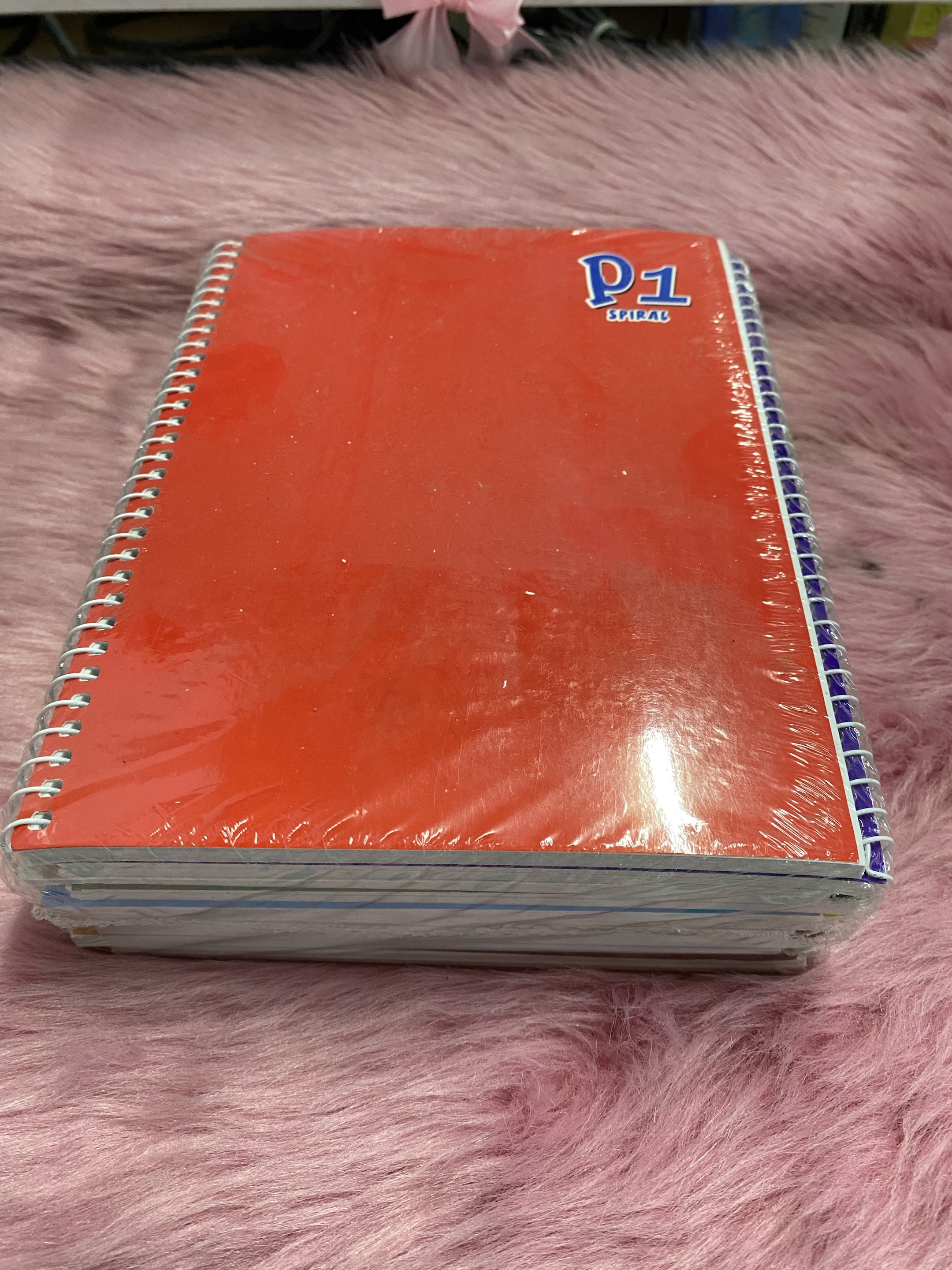 Notebook 10 pcs set P1 Spiral Notebook 80 Leaves Assorted Colors ...