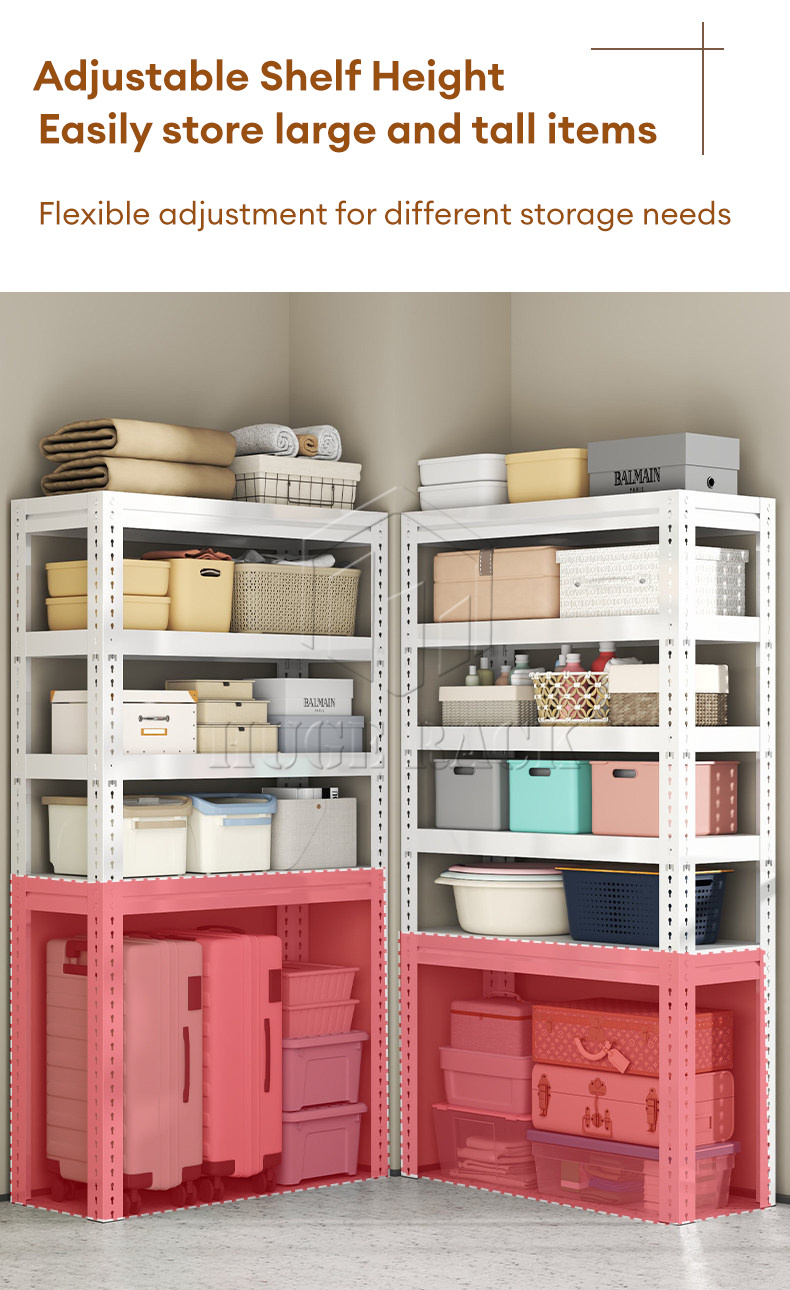 Boltless Rack Metal Rack Organizer Steel Rack Shelf Adjustable Boltless ...