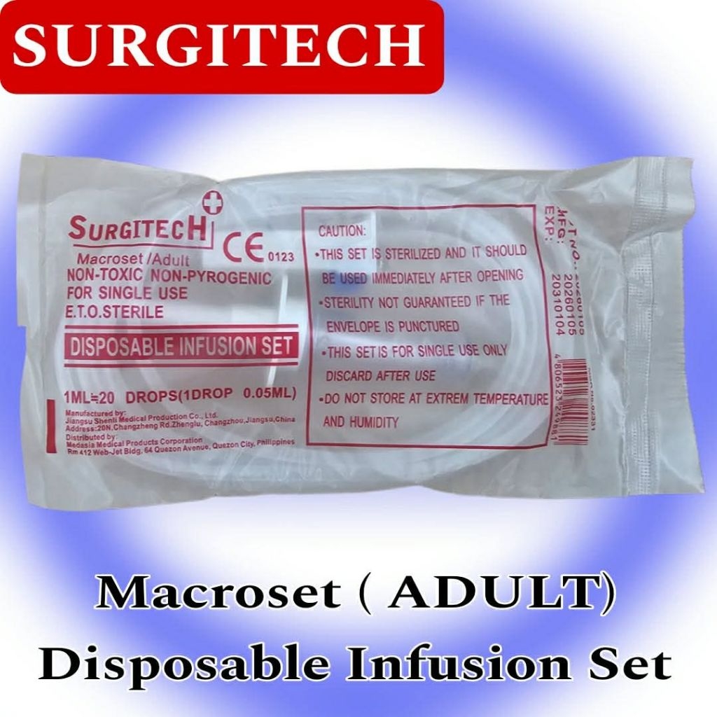Microset PEDIA and Macroset ADULT IV Infusion Set by (HEXACARE ...