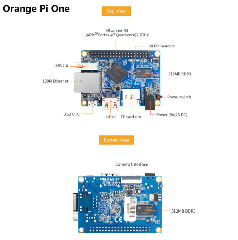 Orange Pi One / Pi PC/Opi Zero3 1.5G PISO WIFI 1G RAM +H3 CPU ...