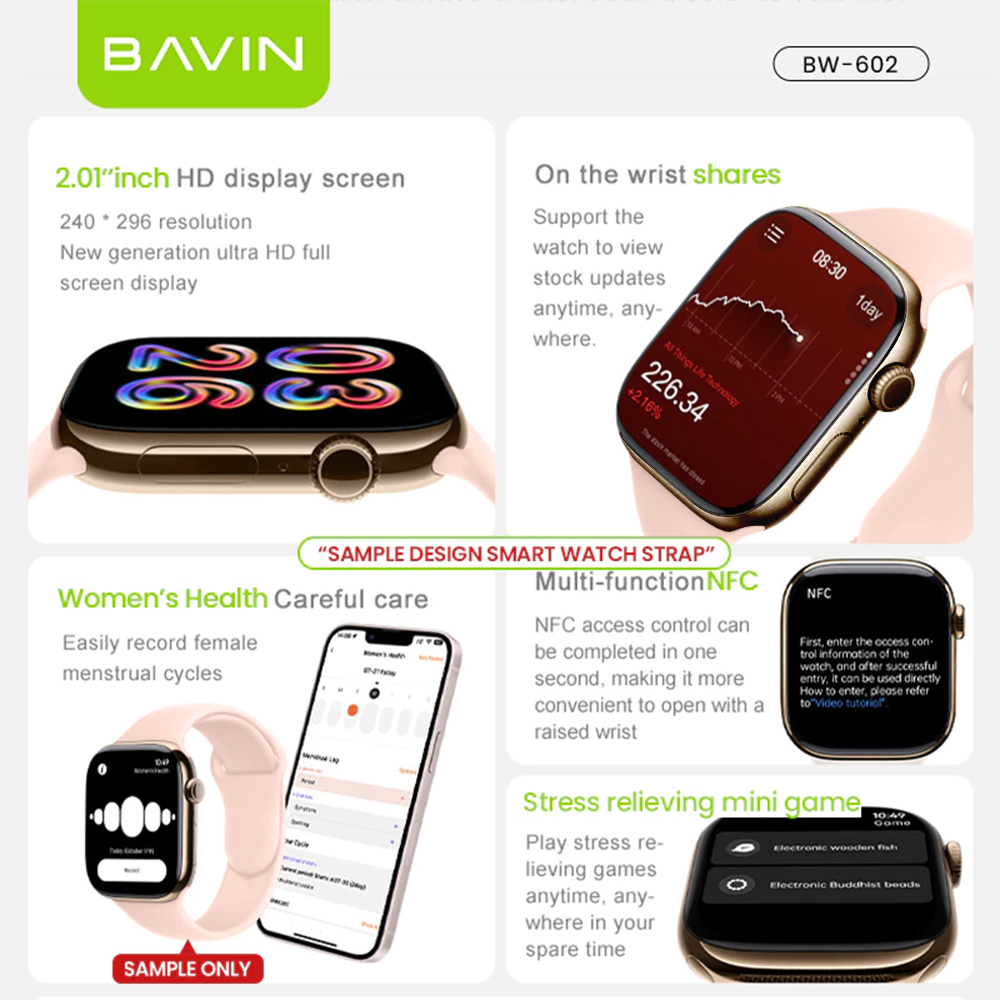 BAVIN BW602 Smart Watch 2