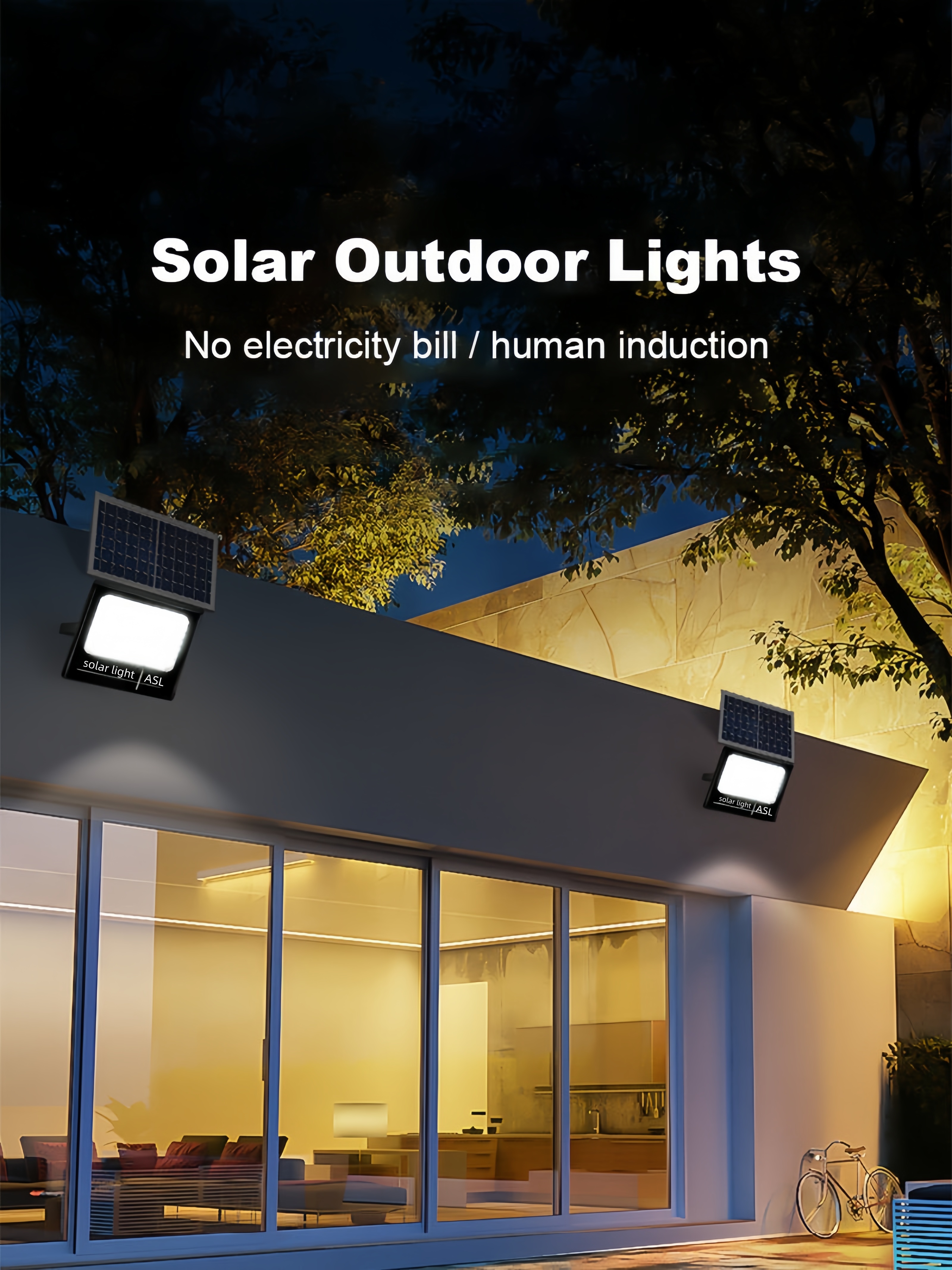 200000W Buy 1 Take 2 solar light outdoor waterproof Flood Light ip68 ...