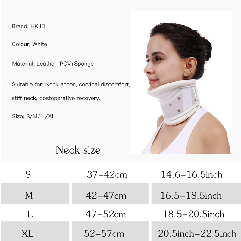 Soft Cervical Collar – Unisex Neck Support for Spinal Therapy and ...