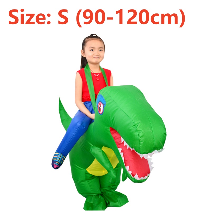 T-Rex inflatable costume Inflatable dinosaur costume Set | Shopee ...