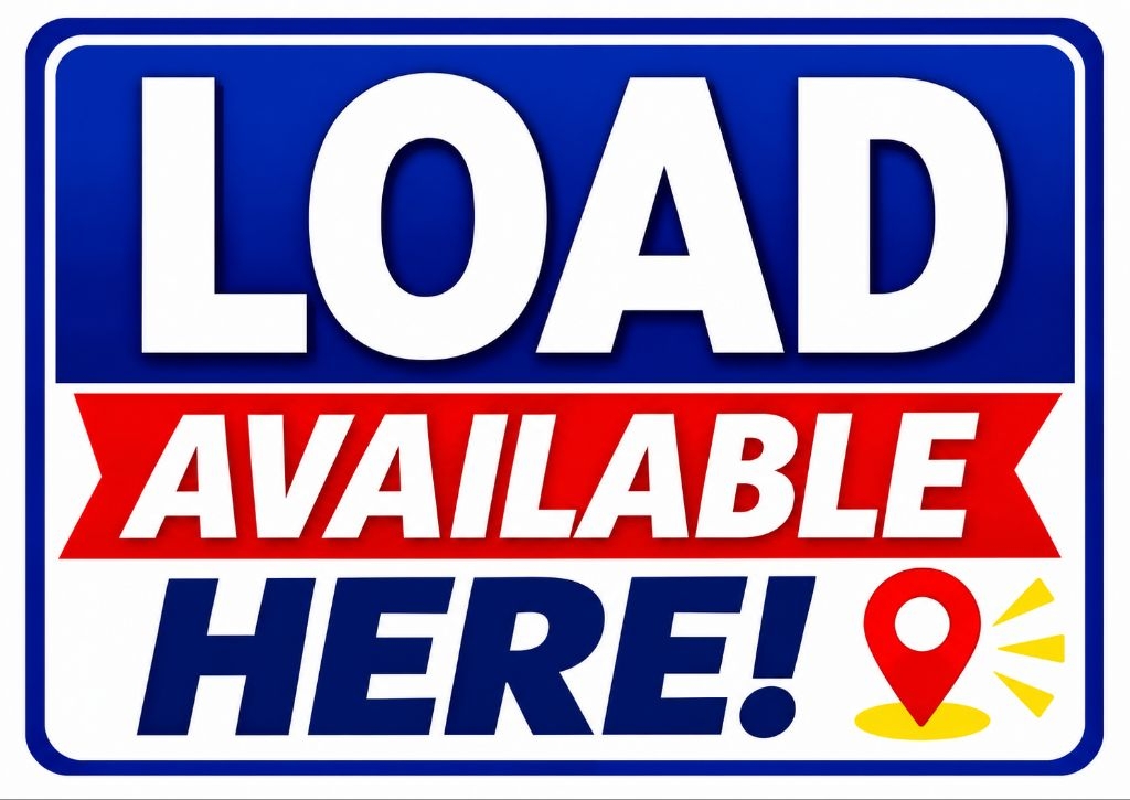 Load/ELoad Available Here Laminated Business Store Display Signage ...