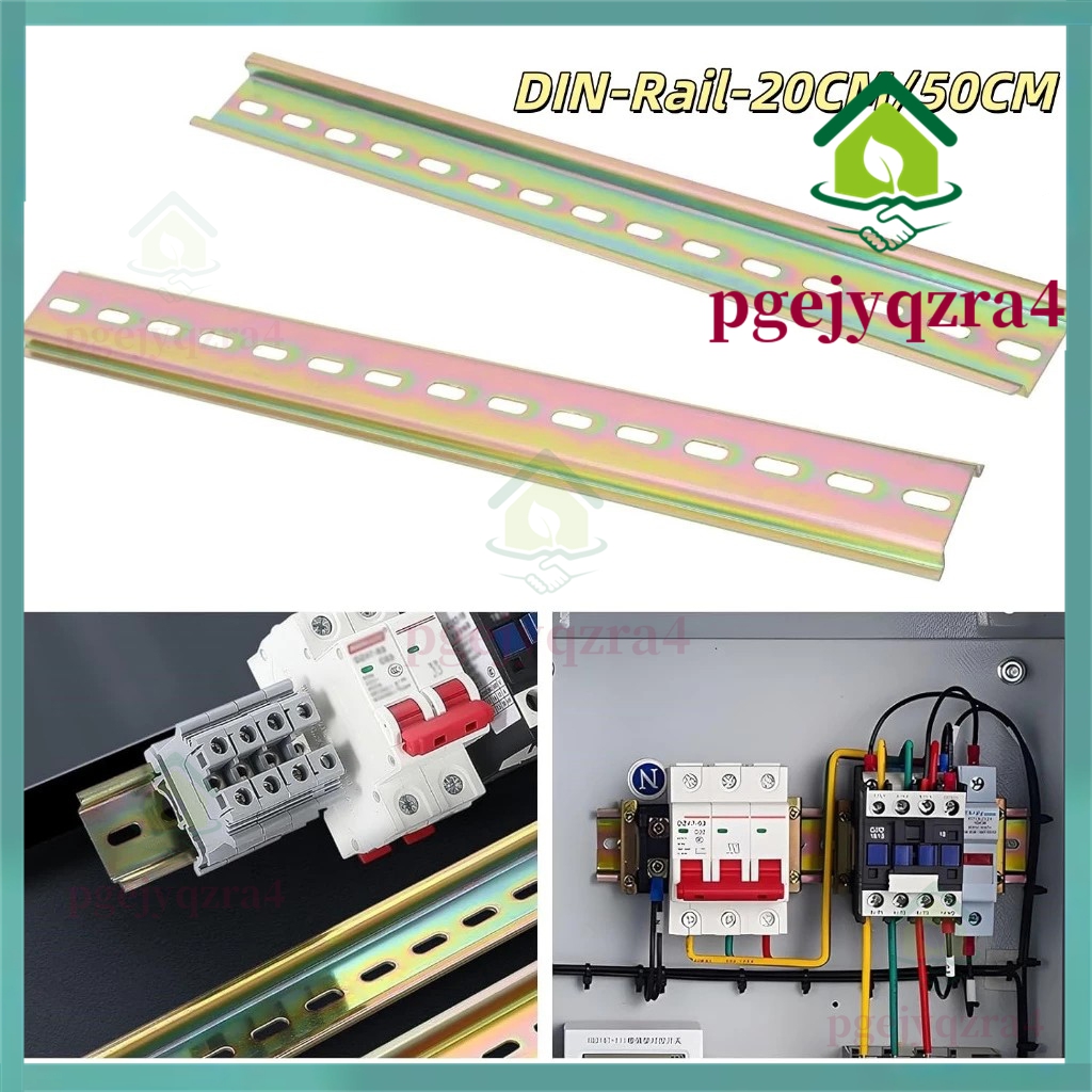 Metal Grooved Rail DIN Track Busbar - Electrical MCB/DPN Circuit ...