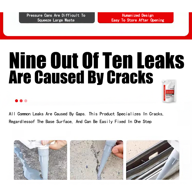 【COD】 Self-Leveling Cement Crack Filler High Elasticity Concrete Repair ...