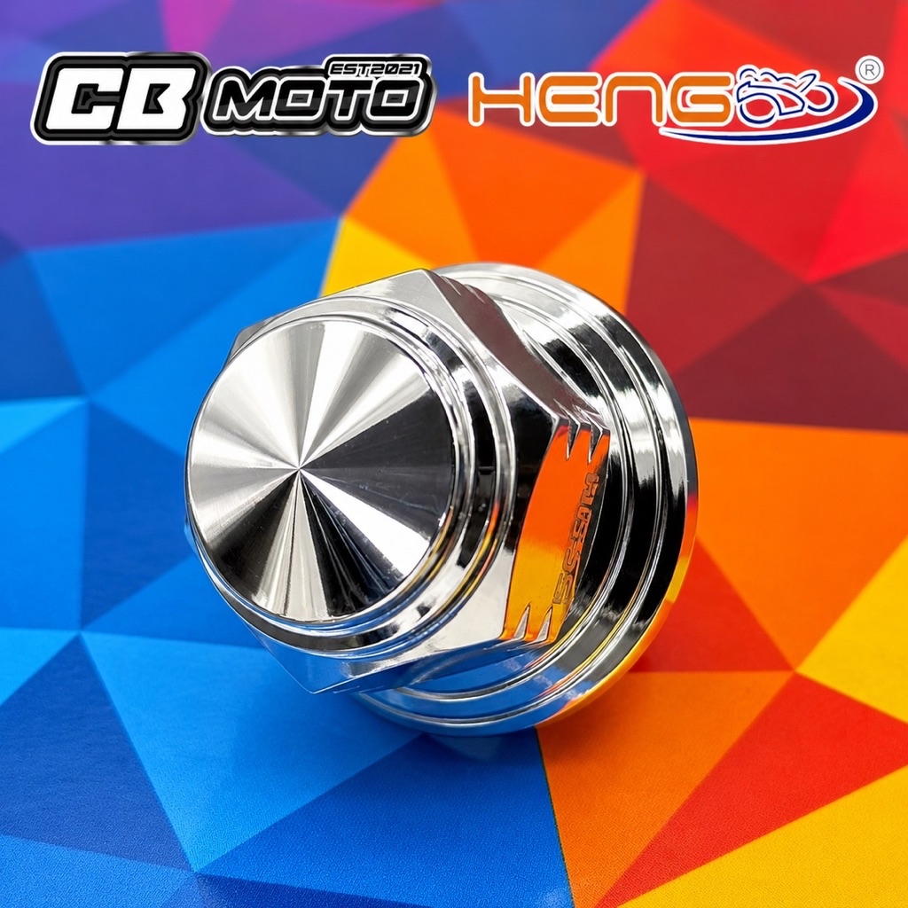 HENG / SC SIAM REAR NUT / REAR AXLE FOR OP BEAT CARB & BEAT FI CNC ...