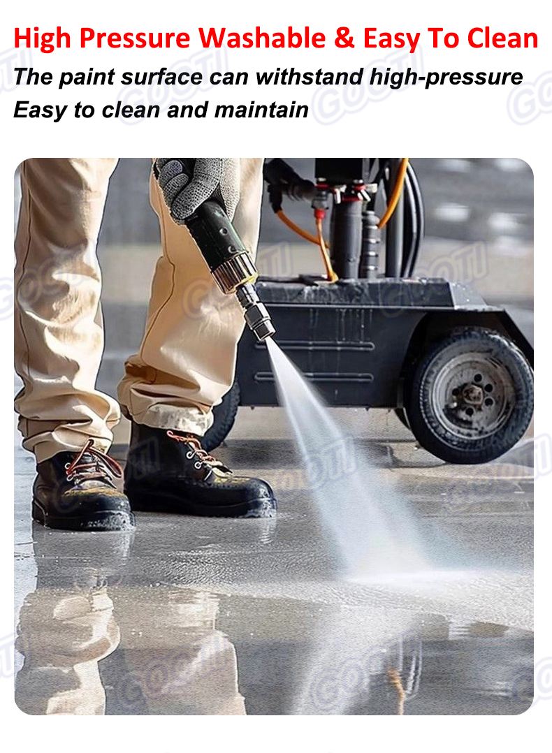 GOOTI 4kg Gloss Epoxy Colored Sand Self Leveling Floor Paint Imitation ...
