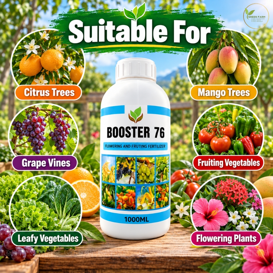 Booster 76 1000ML Flower & Fruit Set Booster for Fruits Vegetables ...