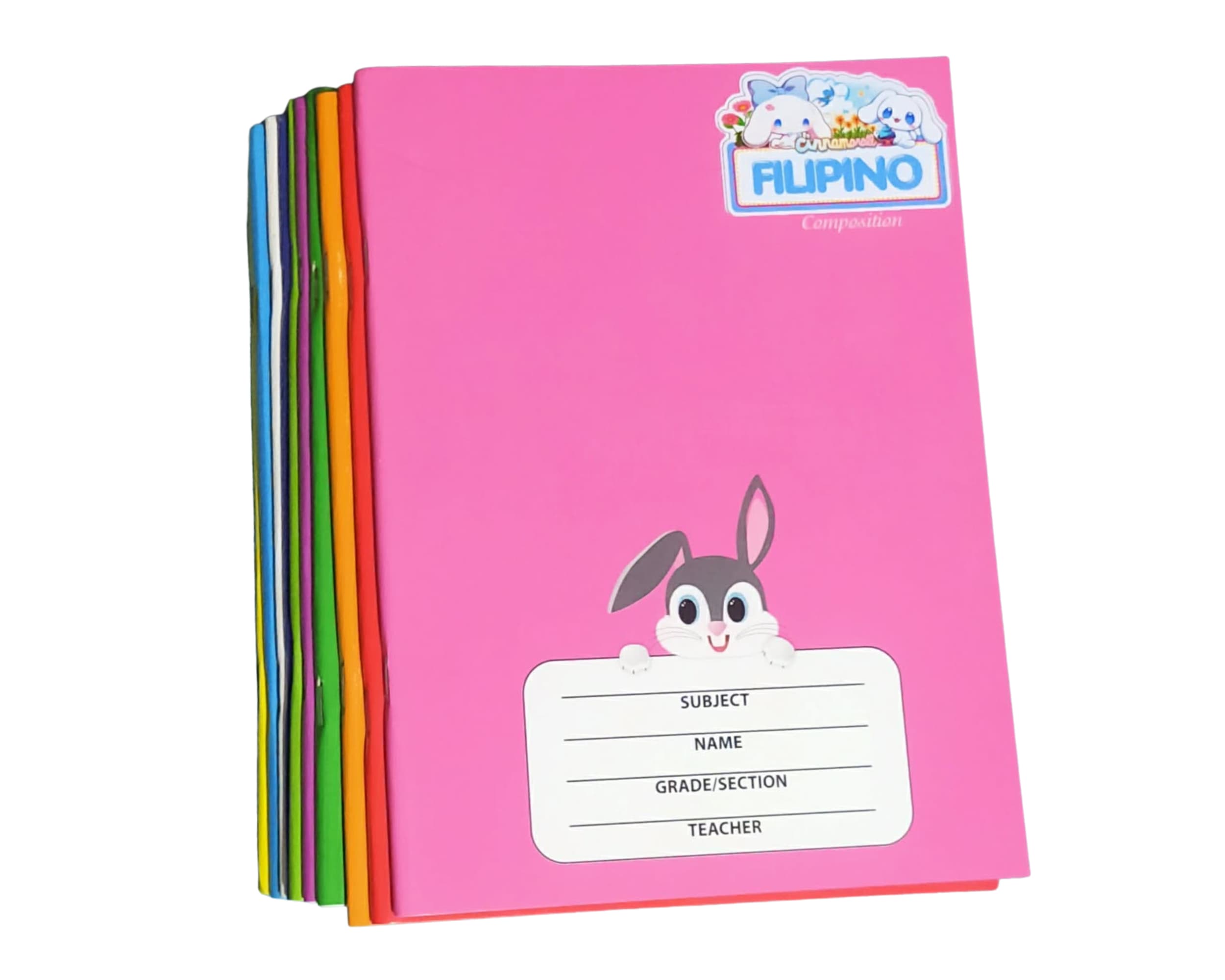 Assorted/freehand Composition Notebook Grade 4 80lvs 10pcs School ...
