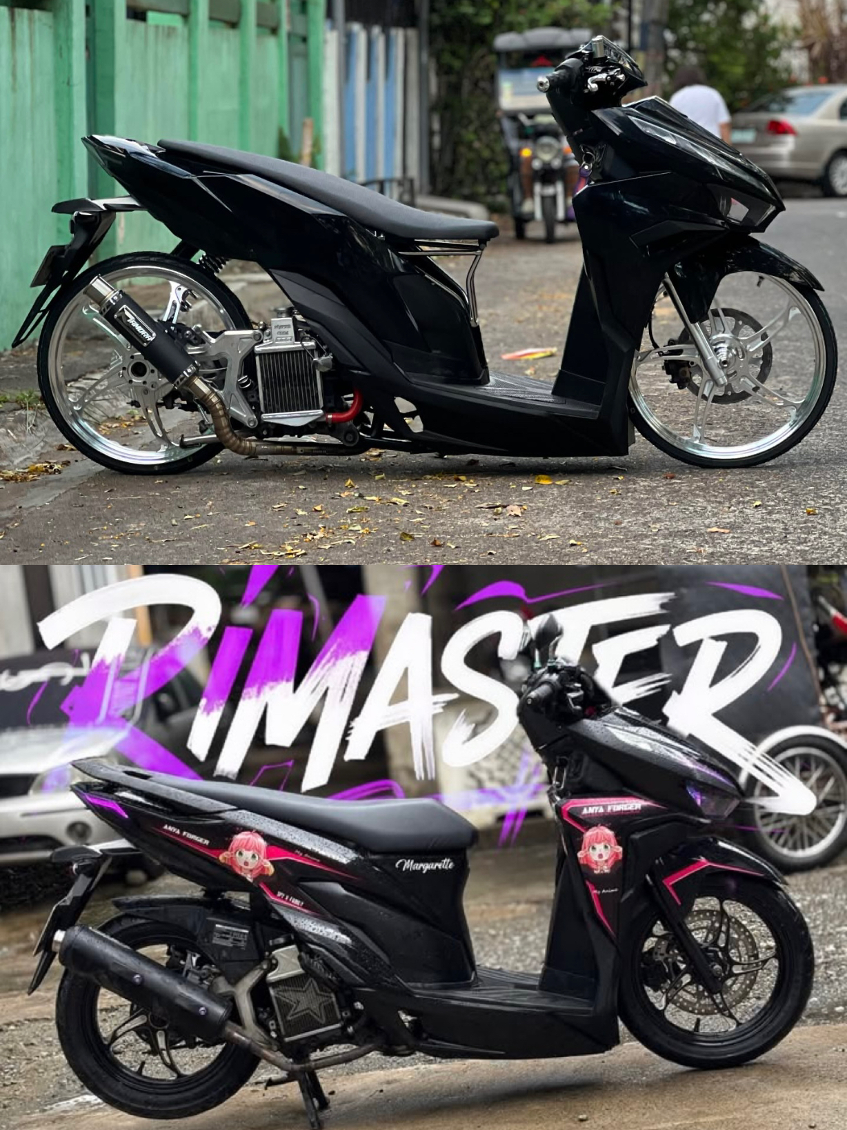 Rimaster 5 spokes CNC Mags For Clicki125 click 150 1.4*1.6/17S front ...