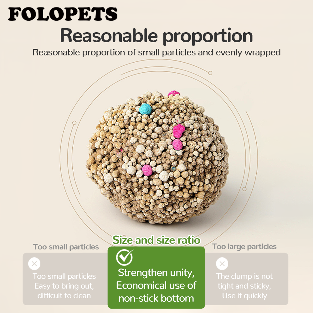 FOLOPETS 10KG Bentonite Cat Litter Cat Litter Sanddeodorized Cat Litter ...