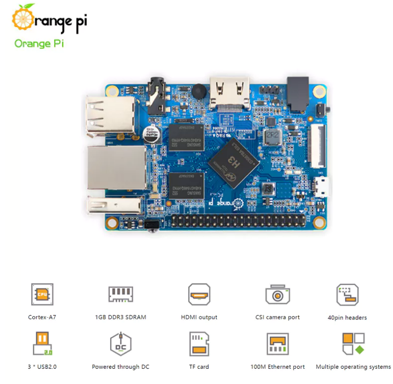 Orange Pi One / Pi PC/Opi Zero3 1.5G PISO WIFI 1G RAM +H3 CPU ...