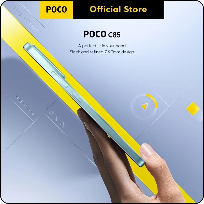 9.9 POCO C85 5G | 8GB+4GB RAM + 256GB ROM | 6.8” FHD+ Display | AI ...