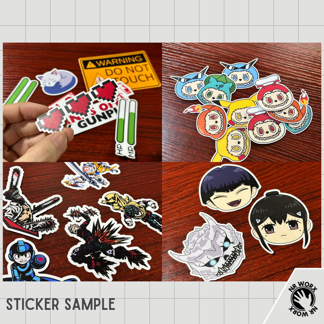 Gunpla Do Not Disturb Builder at Work Gundam NR Worx Sticker | Shopee ...