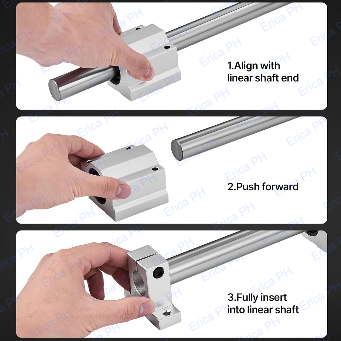 Complete Linear Rail Slide Kits SFC12/16/20 Linear Guide Rail Set for ...