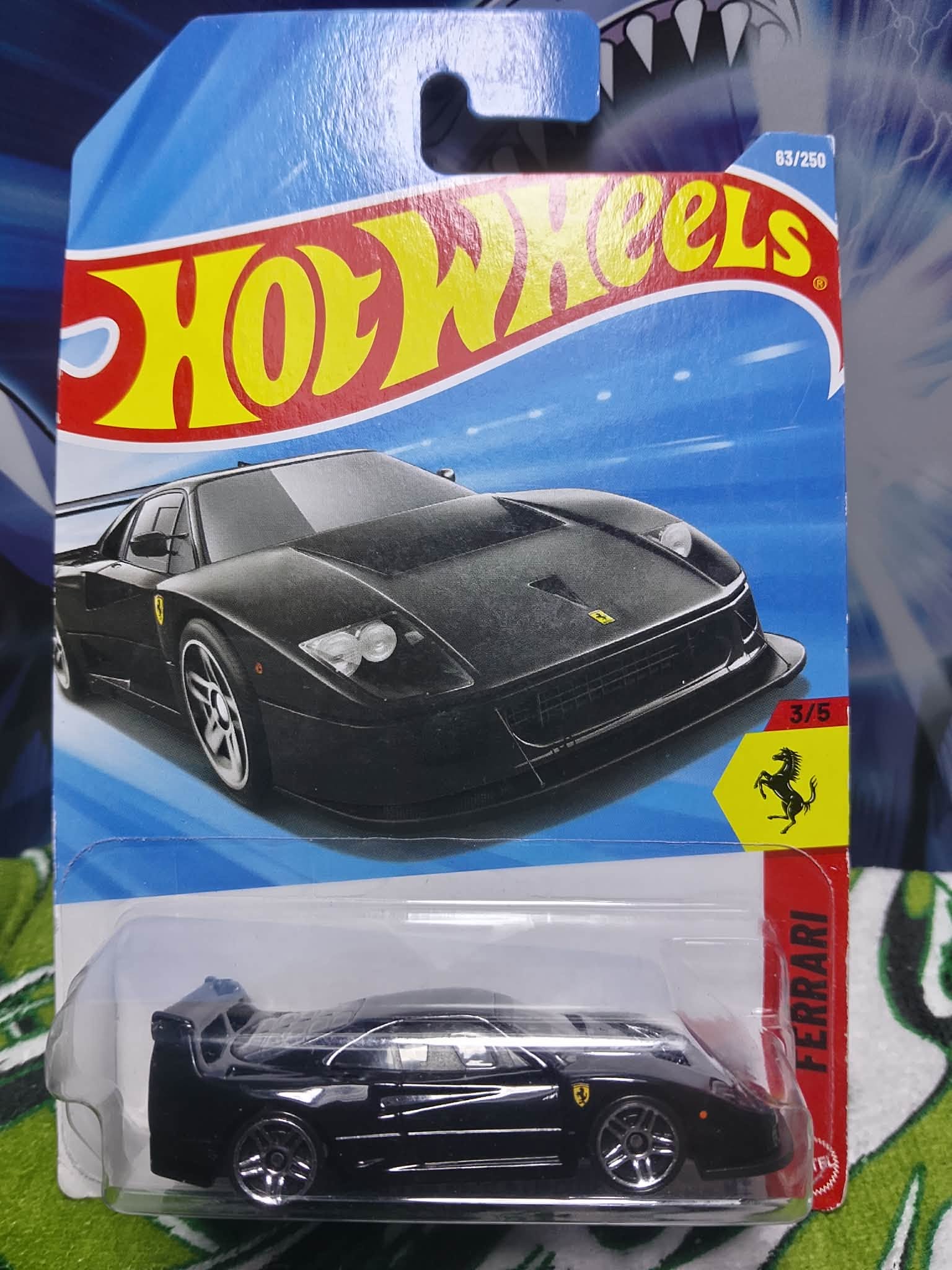 Ferrari F40 Competizione Black Sports Car Model Diecast Toy Car Hot ...