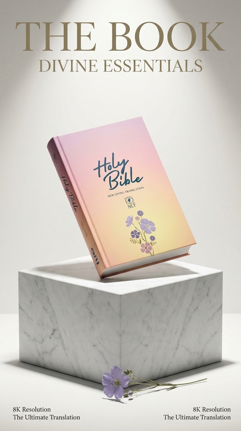 Holy Bible New Living Translation NLT | Comfort Print Paperback Holy ...