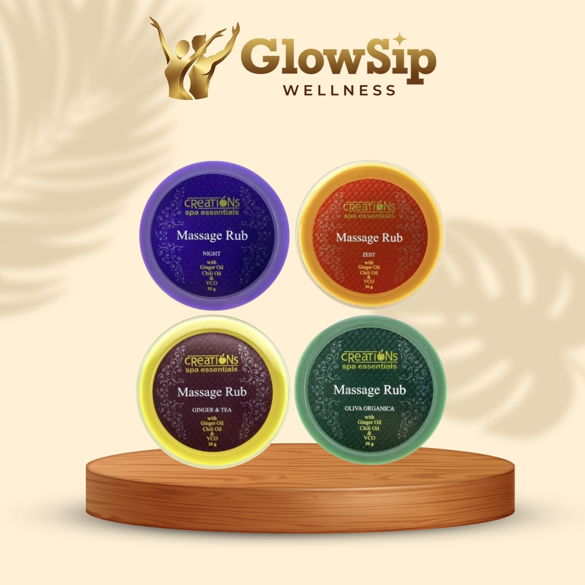 Creations Spa Essentials Pain relief Rub 50G [ 10G | Shopee Philippines