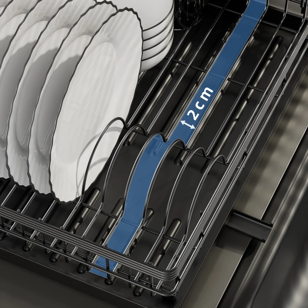 CHIT Dish Rack with Drip Plate Rotatable Drain Rack Stainless Dish ...