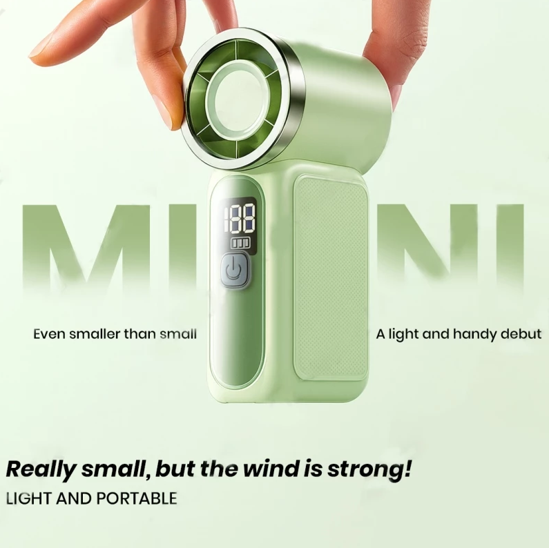 [SHANSHAN] X688 Super Turbo Fan 100% High Speed Handheld Rechargeable ...
