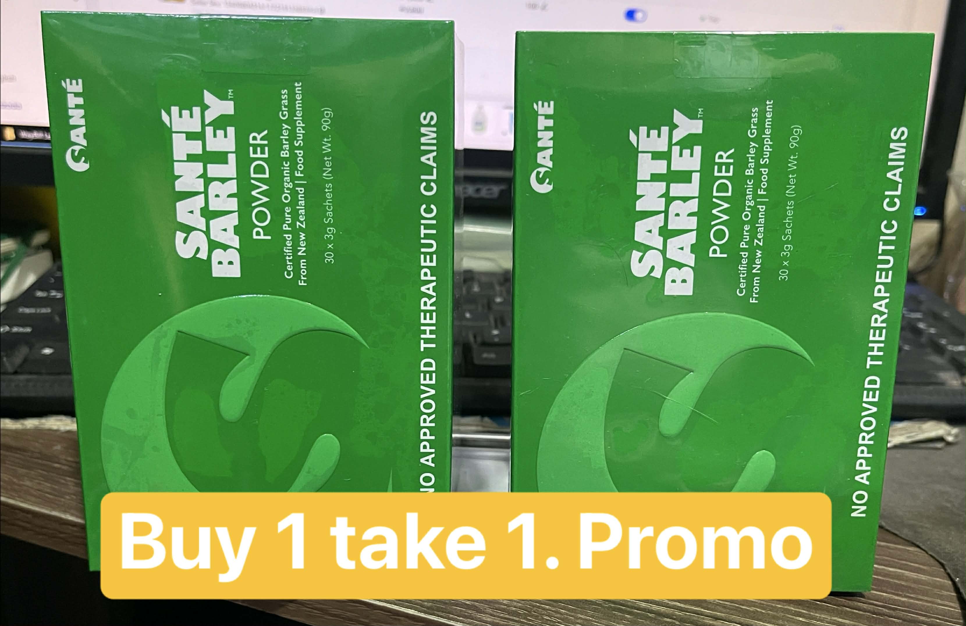 buy 1 take 1 barley juice box 30sachet/box | Shopee Philippines