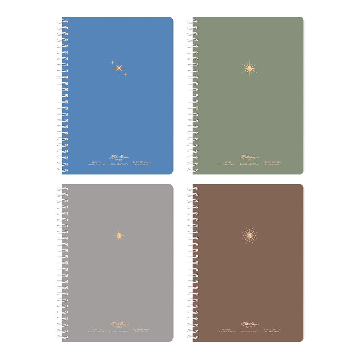 Sterling Luminary Spiral Notebook 685 80 Leaves | Shopee Philippines