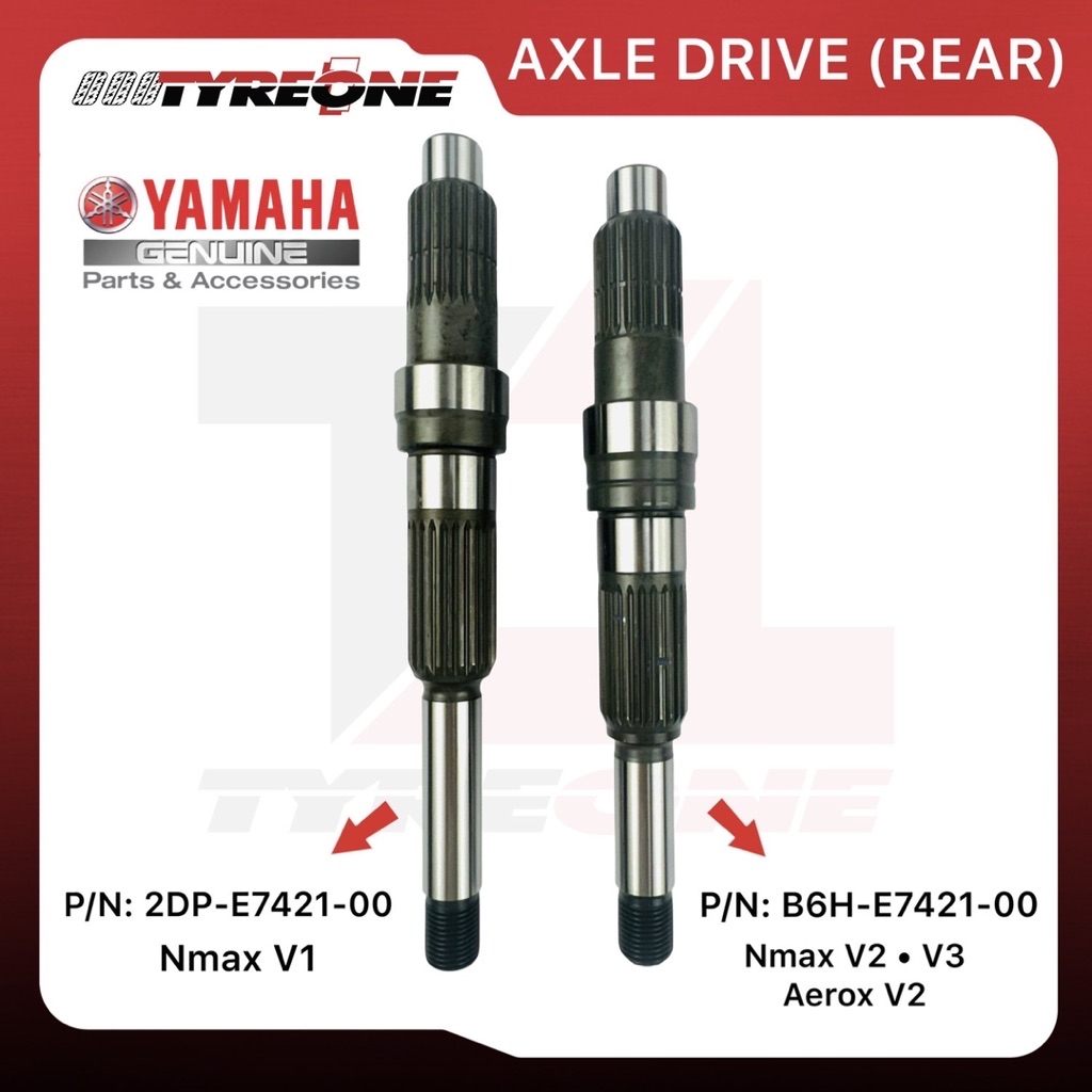 Yamaha Axle Drive for NMAX V1 V2 V3 2DP-E7421-21 / B6H-E7421-00 ...