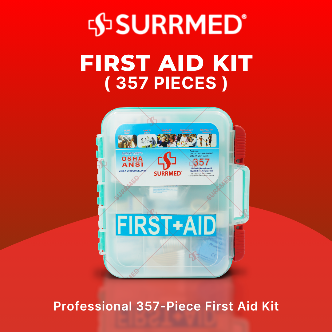 SURRMED First Aid Kit 357 | Complete Emergency Medical Kit for Home ...