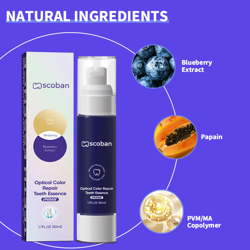 【INSTANT WHITENING】Scoban Purple Toothpaste+Purple Tooth Powder ...