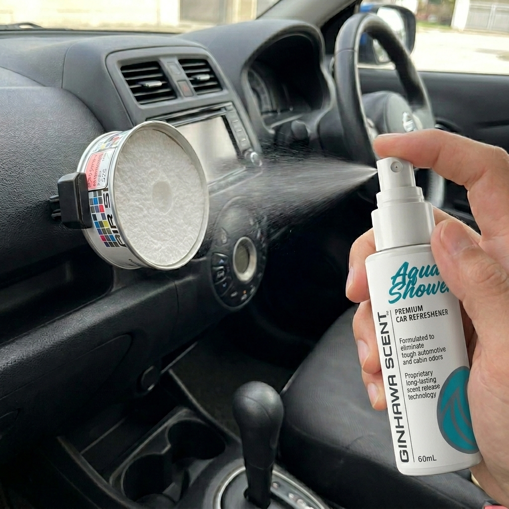 Marine Squash 60ml Car Air Freshener Liquid Refill Spray - Long Lasting ...