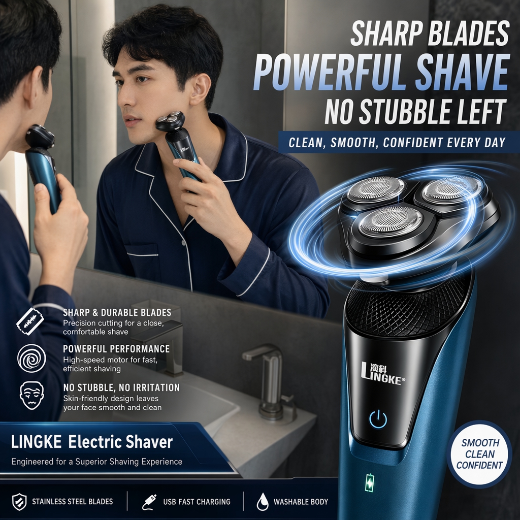 SYCAT Shaver for Men Single/3in1 Razor For Men Electric Shaver ...