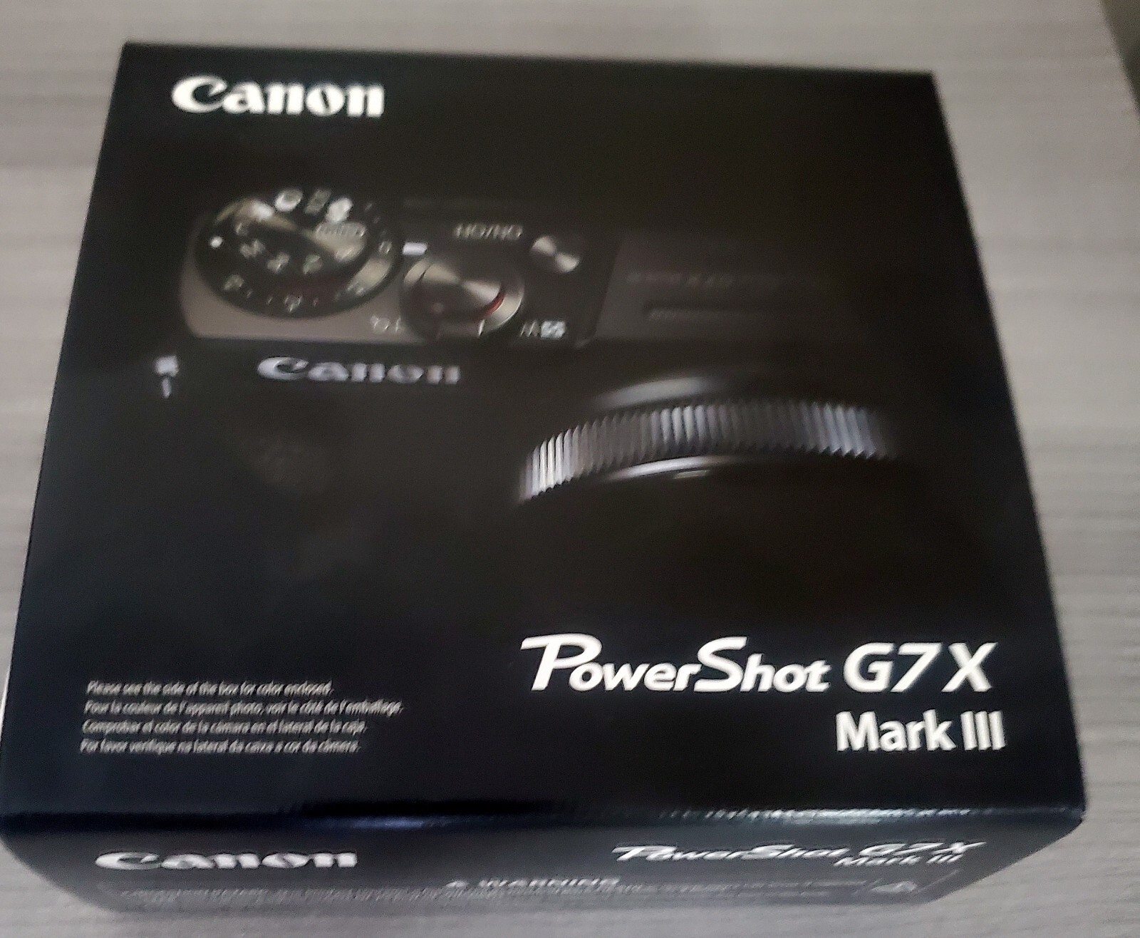 Canon PowerShot G7 X Mark III - 20.1MP Point & Shoot Digital Camera ...