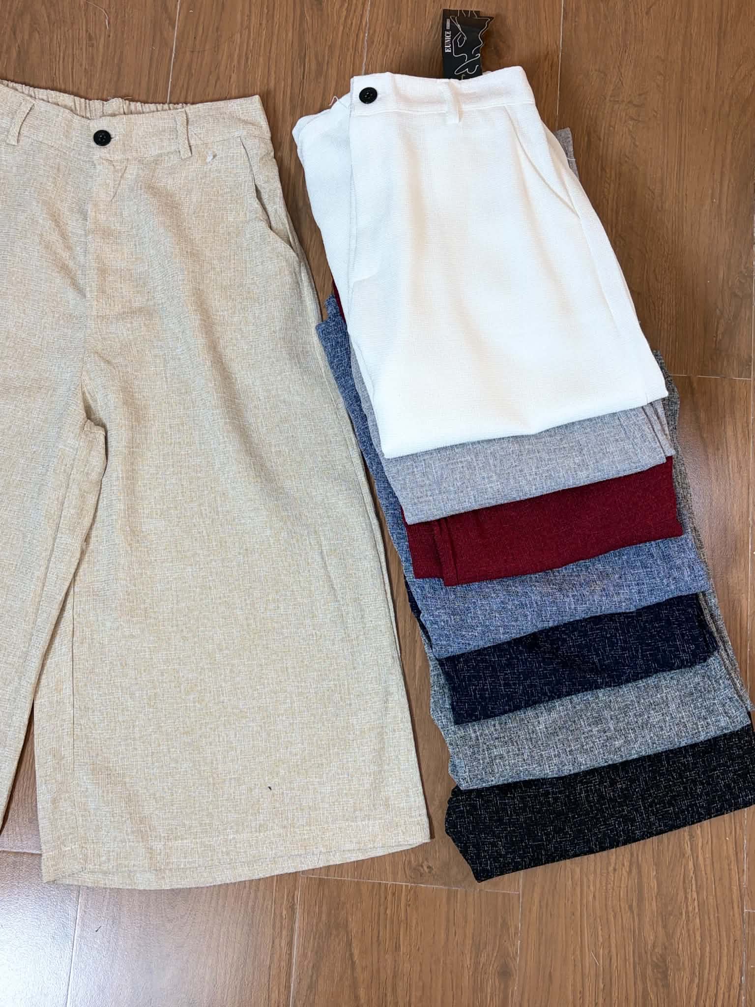 Jude Wide Leg Square Pants (FREESIZE) | Shopee Philippines