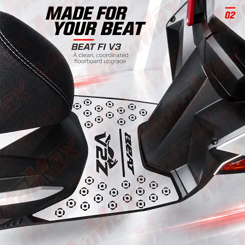 Stainless 304 Footboard Matting For ELITE BEAT FI V3, V2Z Logo Design ...