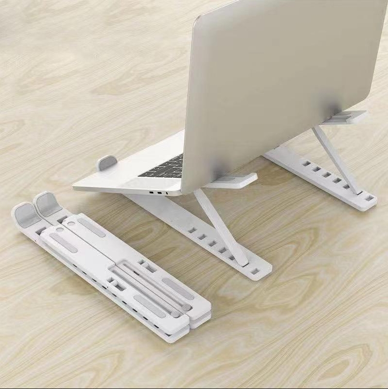[SHANSHAN] P6 Laptop Stand Portable Hands Free ABS Adjustable Foldable ...