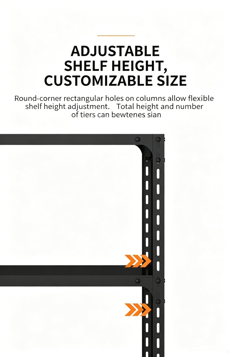 Metal Rack Shelves Heavy Duty Kitchen Organizer Storage Rack Shelf 3-6 ...